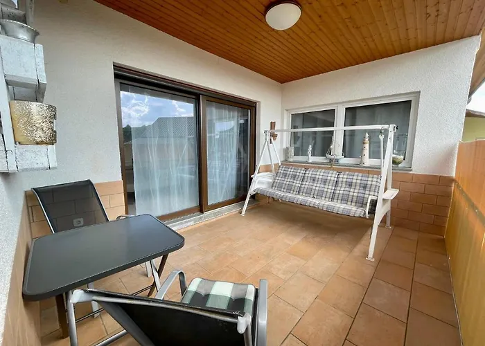 #4-Kino Ferienwohnung in Kliniknähe mit Balkon/Boxspringbett/Netflix
